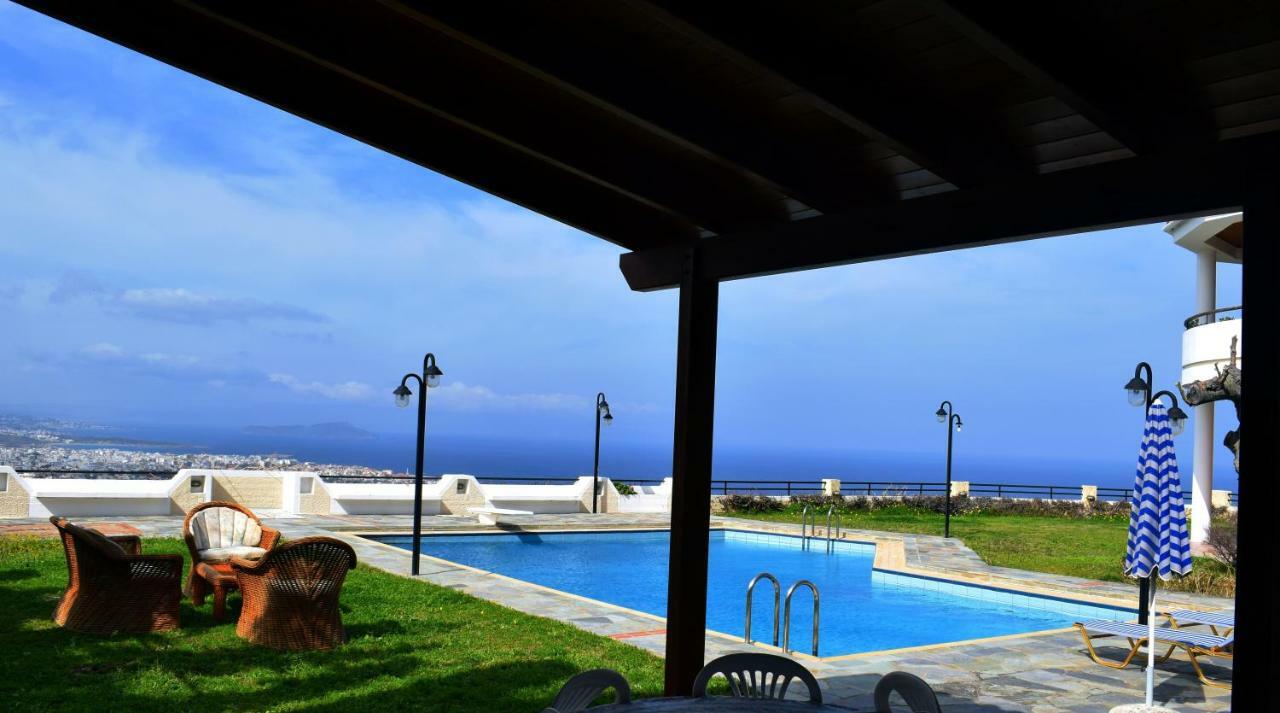 Leilighet Mare Monte-ch, Amazing View-shared Pool Khania
