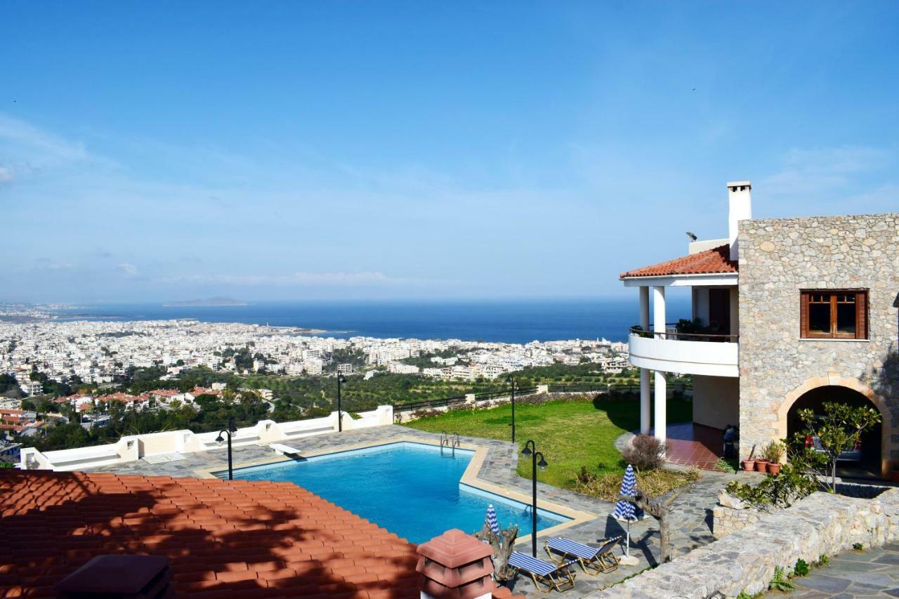 Mare Monte-ch, Amazing View-shared Pool Khania