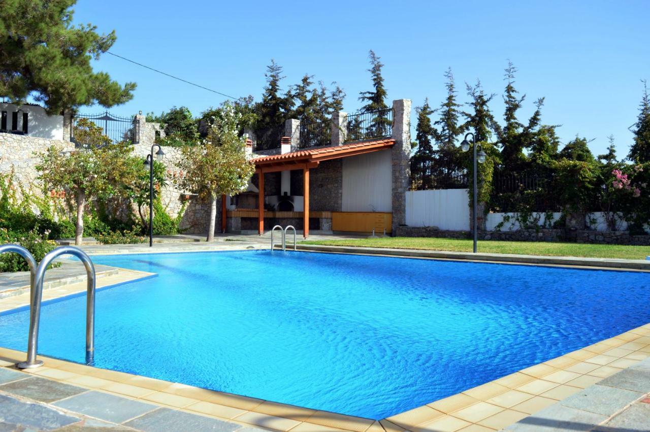 Mare Monte-ch, Amazing View-shared Pool Khania